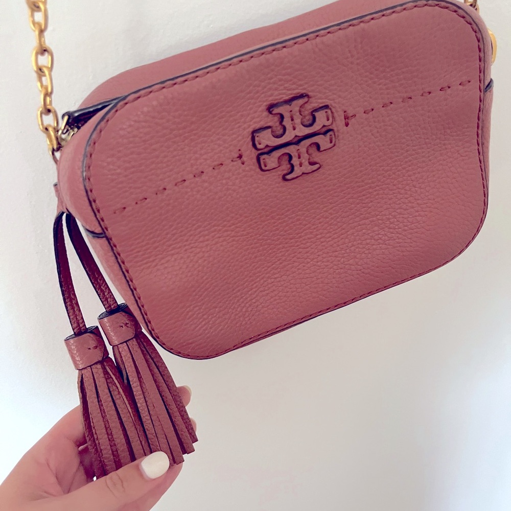Tory Burch Cross Body Dusty Rose